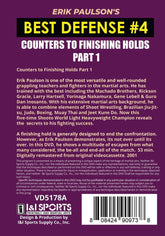 Erik Paulson Best Defense #4 Counters Finishing Holds #1 DVD MMA grappling